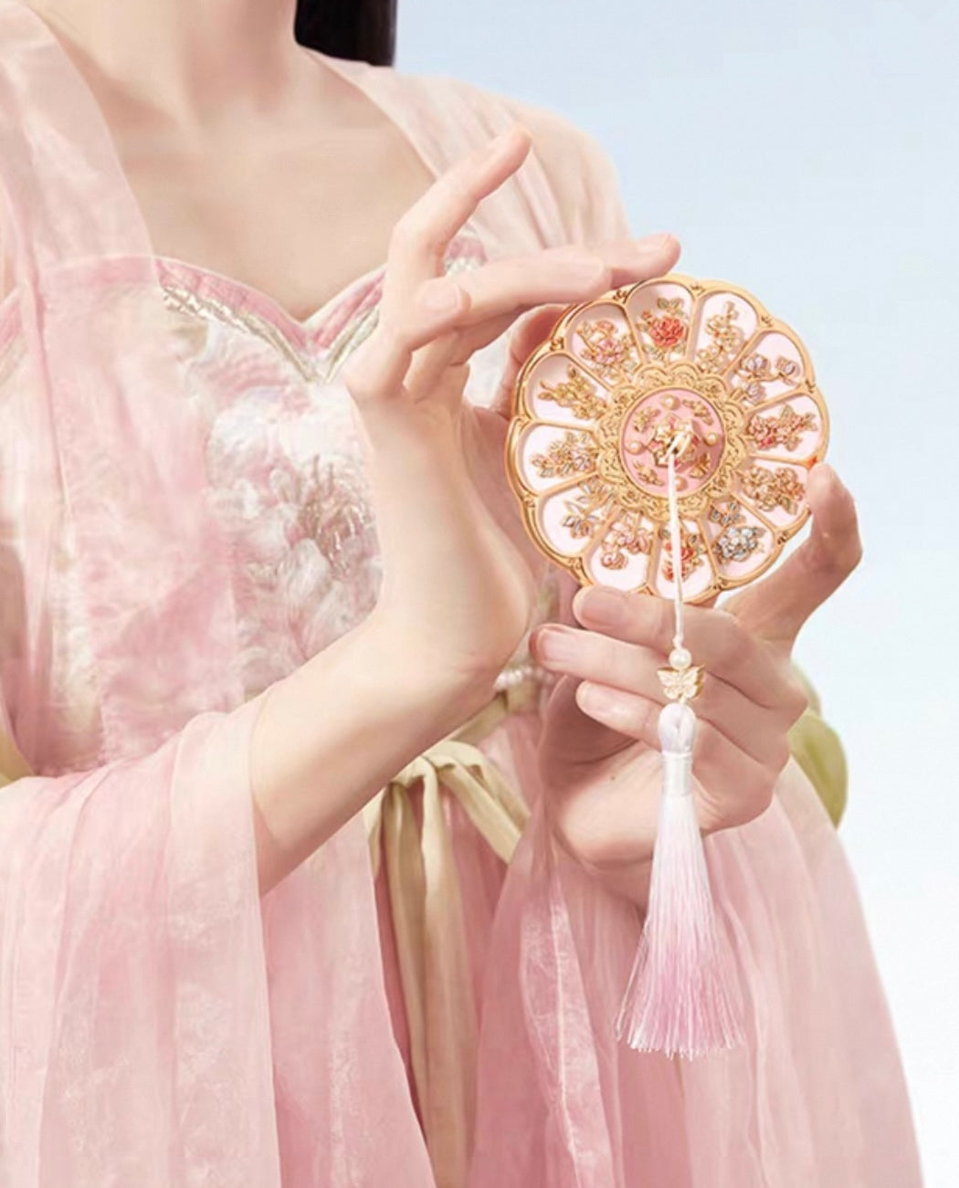 Twelve Goddesses of Flowers Pocket Mirror