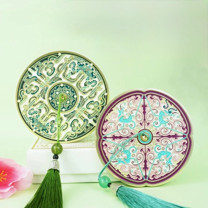 Violet Abyss Pocket Mirror
