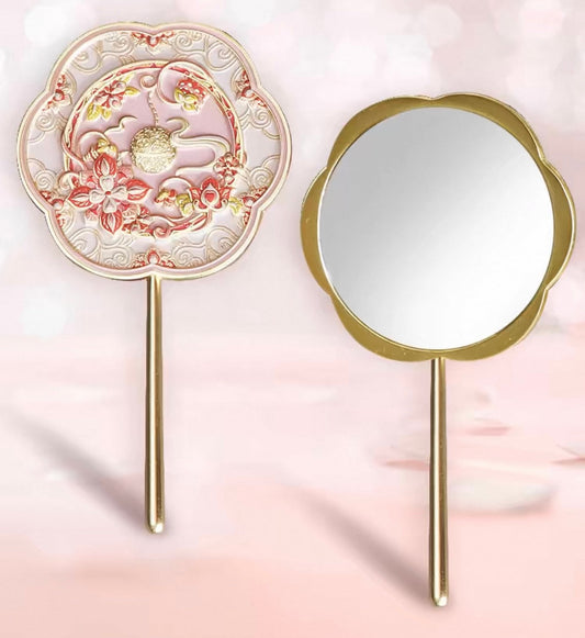 Yinxiang handheld mirror — handle and frame detail
