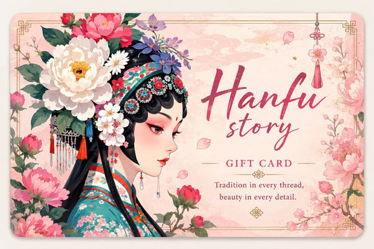 WEAR HANFU Hanfu Story gift card — e-gift voucher for hanfu dresses and accessories