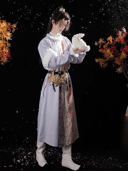 Tang Dynasty Hanfu Outfit - Wintry 快雪