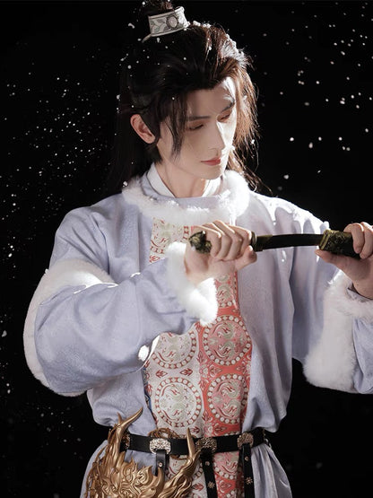 Tang Dynasty Hanfu Outfit - Wintry 快雪