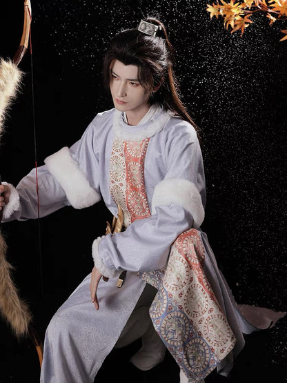 Tang Dynasty Hanfu Outfit - Wintry 快雪