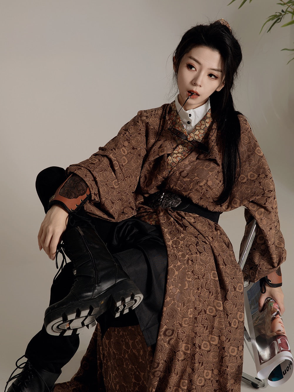Tang Dynasty Hanfu Robe - River Flows 河川
