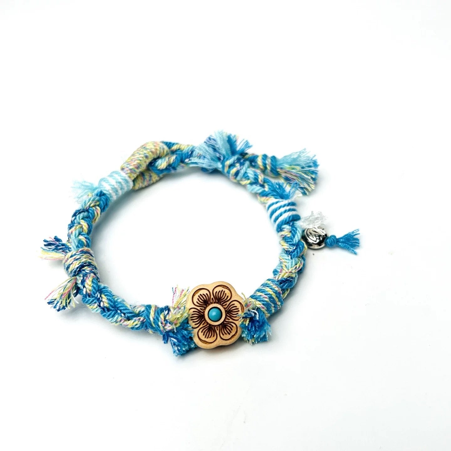 Handwoven Ocean Tibet Knot Bracelet  | Ancient China Jewelry