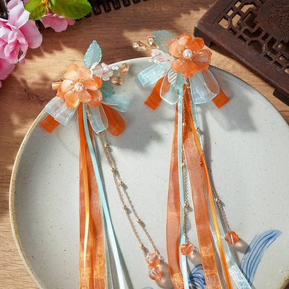 Hair Clips: Dunhuang Dances