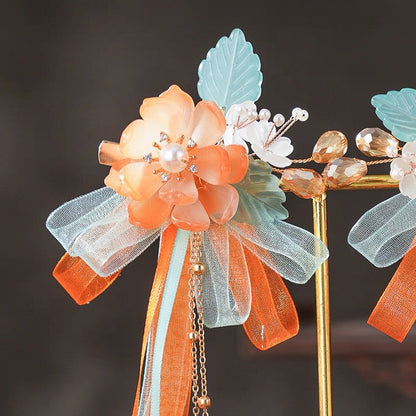 Hair Clips: Dunhuang Dances
