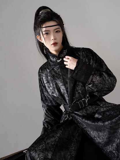 Tang Dynasty Hanfu Robe - Nocturne 墨渊