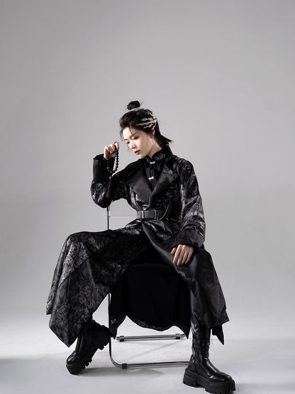 Tang Dynasty Hanfu Robe - Nocturne 墨渊