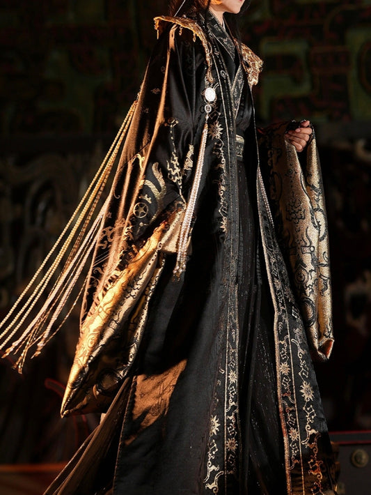 Star Priest - fantasy xianxia hanfu costume — detail view