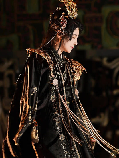 Fantasy Xianxia Hanfu Costume - Star Priest 三星堆大祭司 (Preorder)