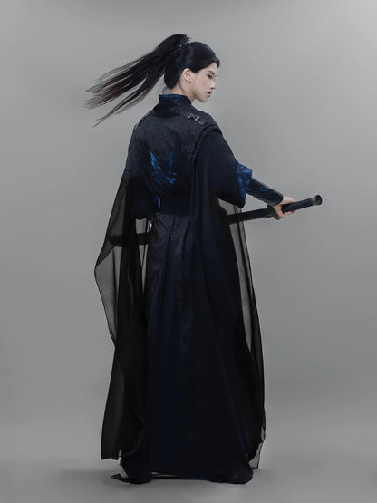 Eternal Night Xianxia Hanfu Set | Chinese Fantasy Period Drama Style