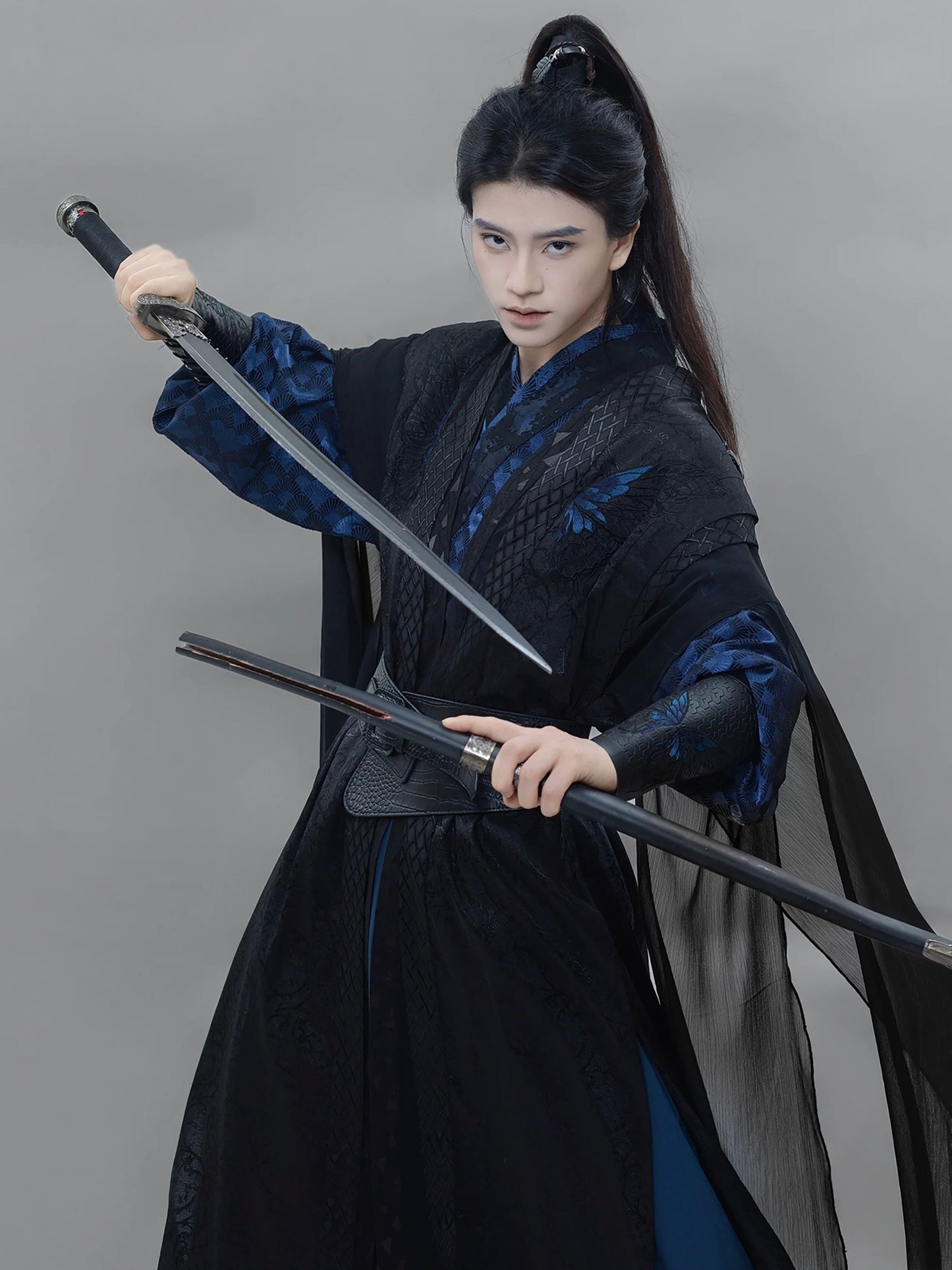 Eternal Night Xianxia Hanfu Set | Chinese Fantasy Period Drama Style