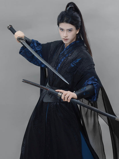 Eternal Night Xianxia Hanfu Set | Chinese Fantasy Period Drama Style
