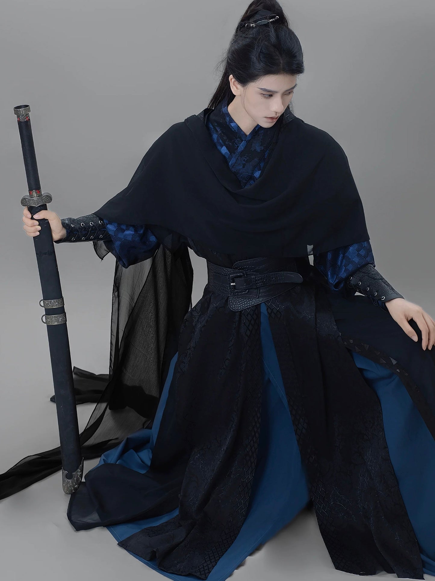 Eternal Night Xianxia Hanfu Set | Chinese Fantasy Period Drama Style
