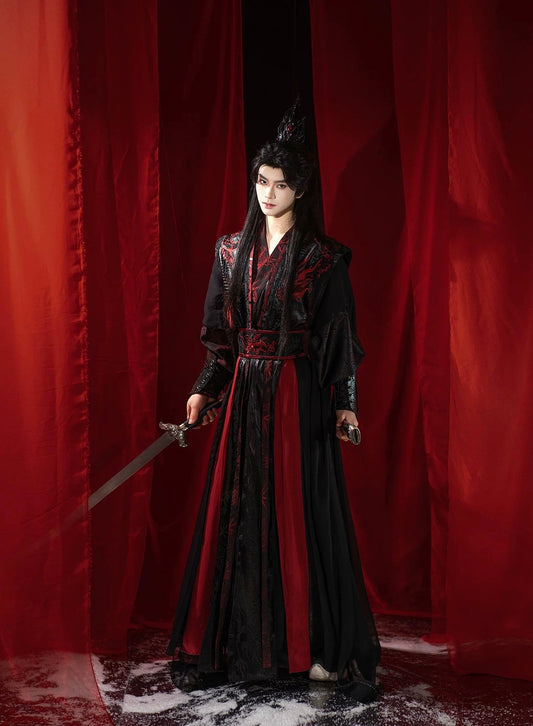 Zhuchen fantasy period drama hanfu, sleeve detail