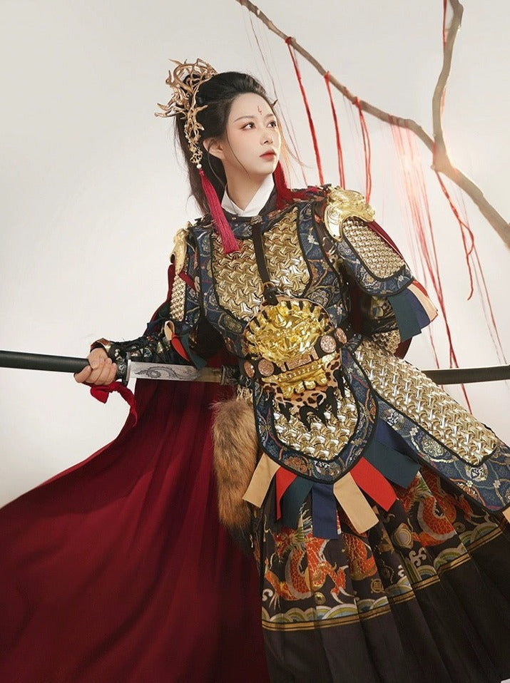 General Mulan Costume 万象 - men's fantasy hanfu, preorder
