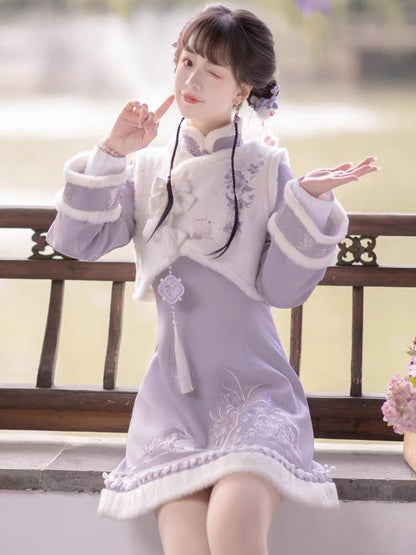 Qi Lolita Cheongsam Inspired, Furry Bunny