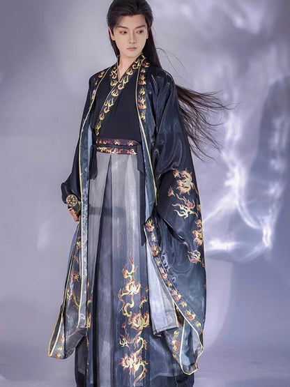 Wei Jin Wuxia Style Qiyao Ruqun - Fire Decree 火焰玉令