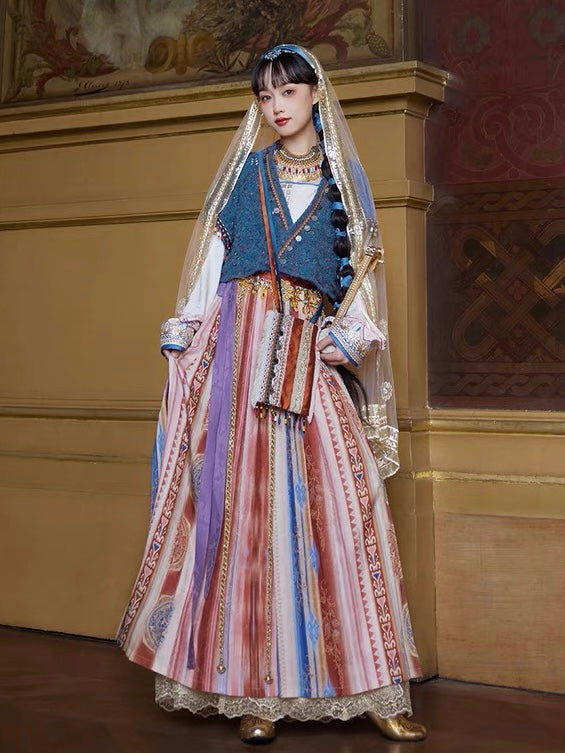 Tibet Ethnic Style Costume - Naomi