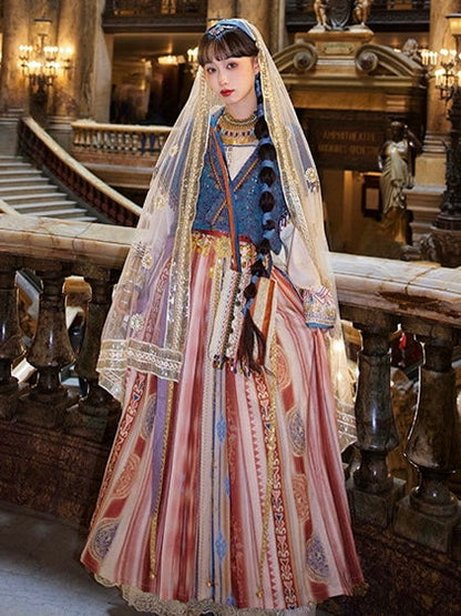 Tibet Ethnic Style Costume - Naomi
