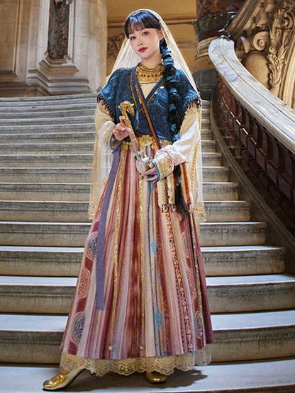 Tibet Ethnic Style Costume - Naomi