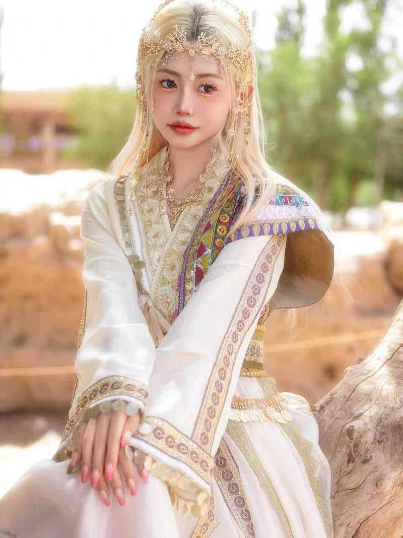 Tibet Ethnic Style Costume - Selina