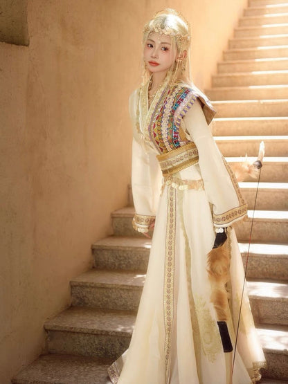 Tibet Ethnic Style Costume - Selina