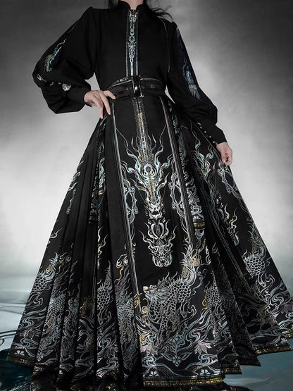 New Chinese Style Modern Hanfu Outfit - King Lanling 兰陵王 (Preorder)