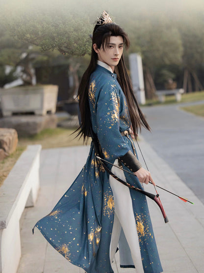 Tang Dynasty Hanfu Robe - Clouds 云波