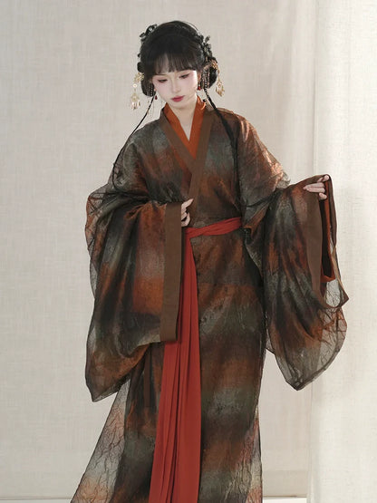 Yao Ling 曜灵 - Warring States Straight Hem Robe