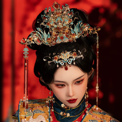 Chinese Wedding Hair Accessories: Ming Huang