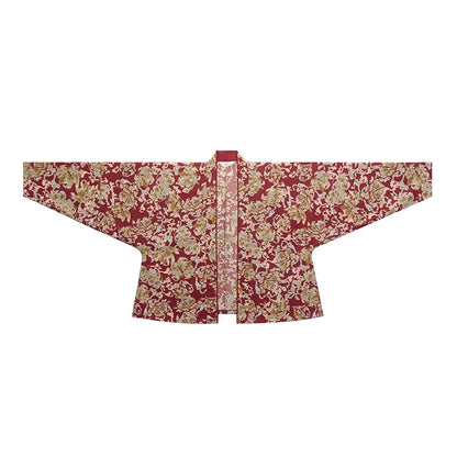 Song Dynasty Modern Hanfu Set with Winged Sleeve Top and Spiral Skirt - Yingying 盈盈 (Preorder)