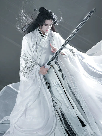 Wei Jin Xianxia Style Qiyao Ruqun - Jade Wall 氏璧 (Preorder)