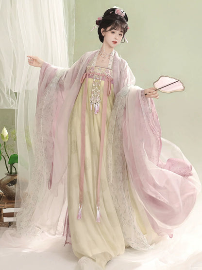 Morning Flower 花晨 - Tang Dynasty Style Qixiong Ruqun (Preorder)