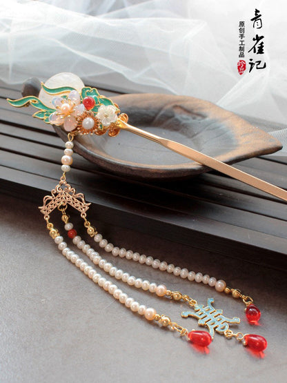 Luna Rain Hair Stick | Ancient Chinese Hair Accessory