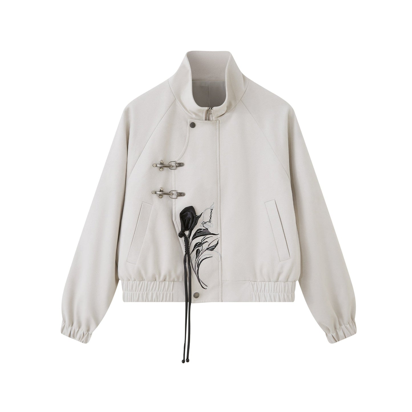 New Chinese Style Coat and Wide Leg Pants - Xuanci 玄刺