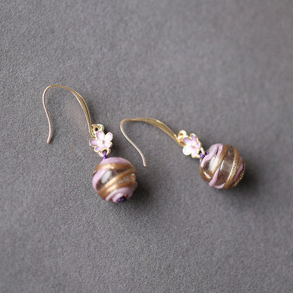 Floral Swirl Earrings | Hanfu Jewelry