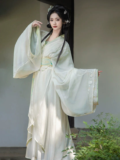 Clear Fog - Warring States and Han Dynasty Straight Hem Robe