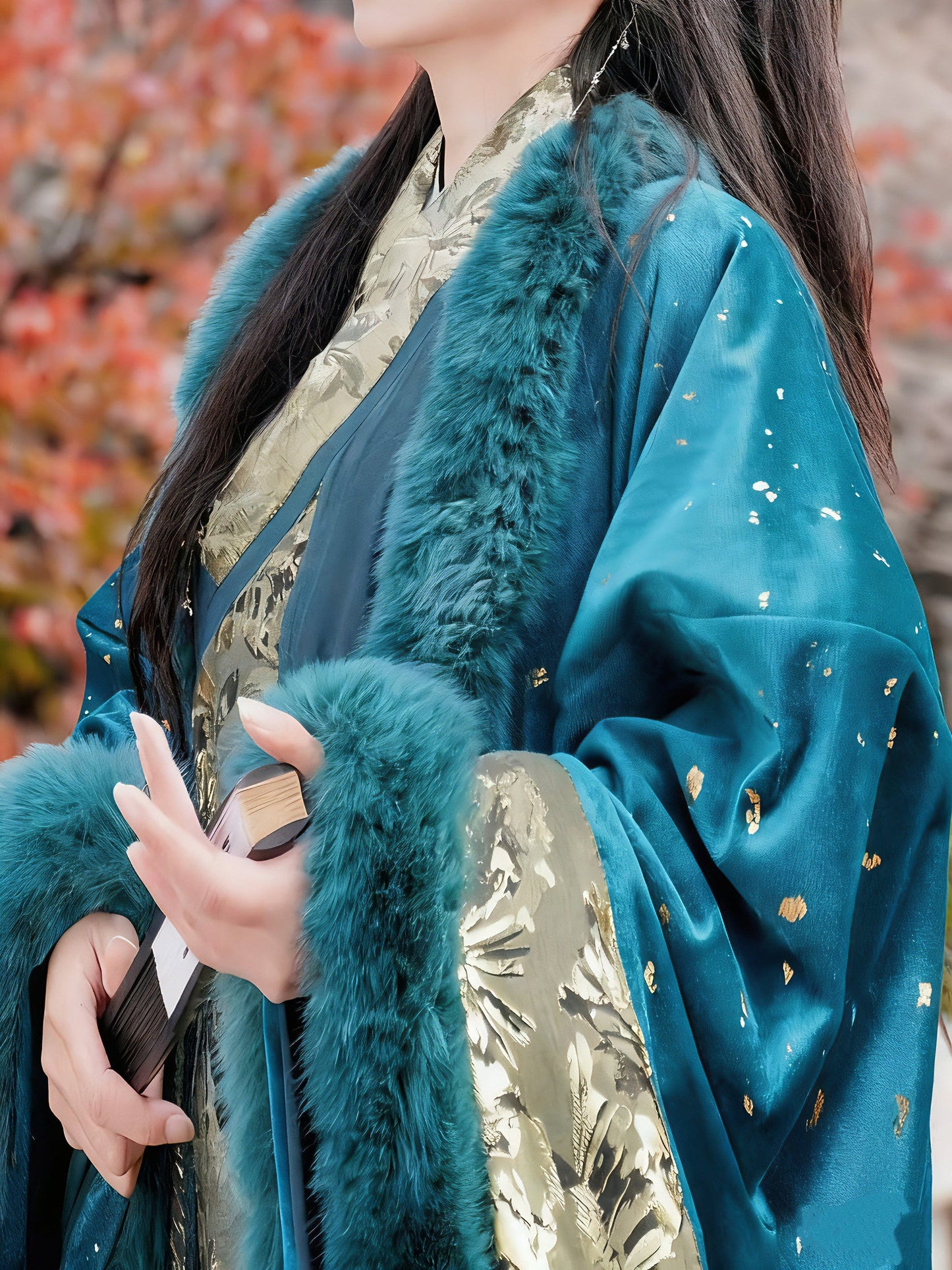 Langya | Song Dynasty Men Cross Collar Hanfu Robe and Coat