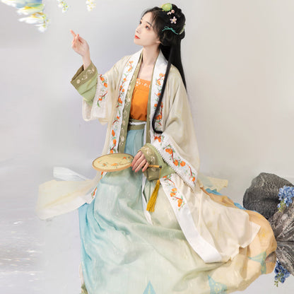 Lianlian 好柿连连 - Song Dynasty Style Qiyao Ruqun Hanfu