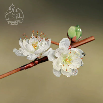 Green Plum Hair Stick | Ancient Chinese Hair Accessory