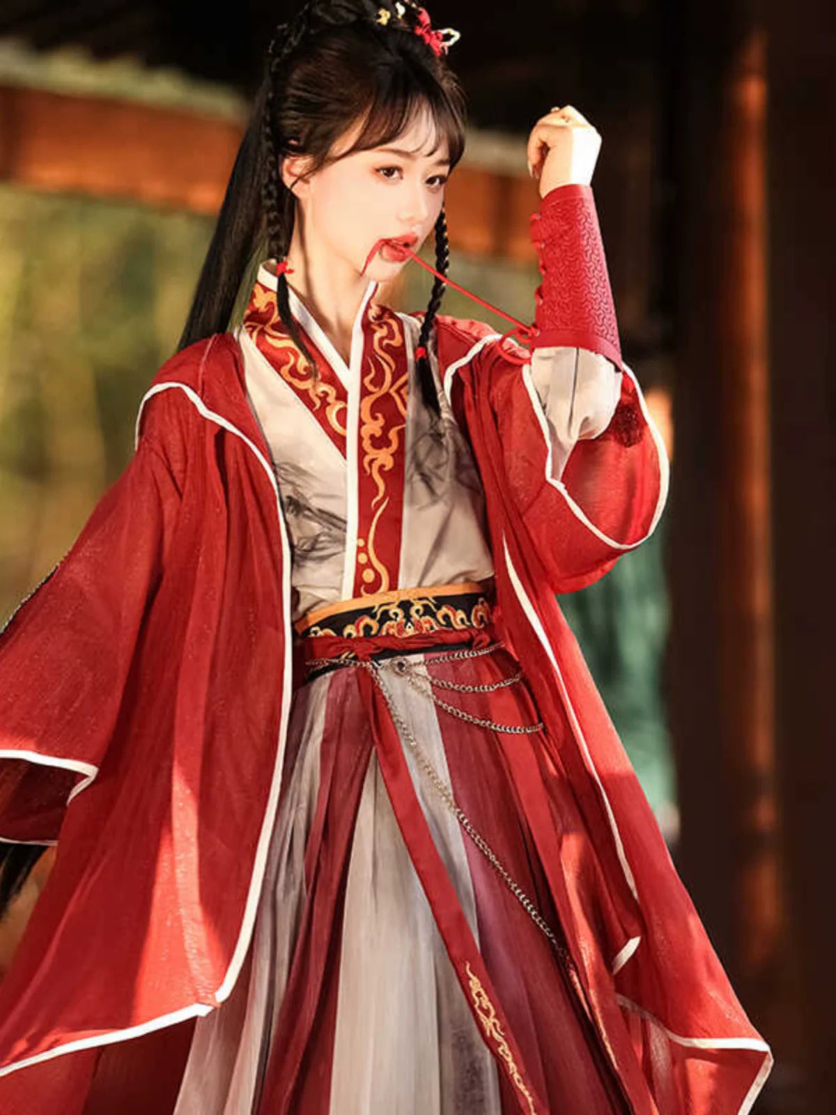 Wei Jin Dynasty Qiyao Ruqun Hanfu | Soft Tunes 绕指柔