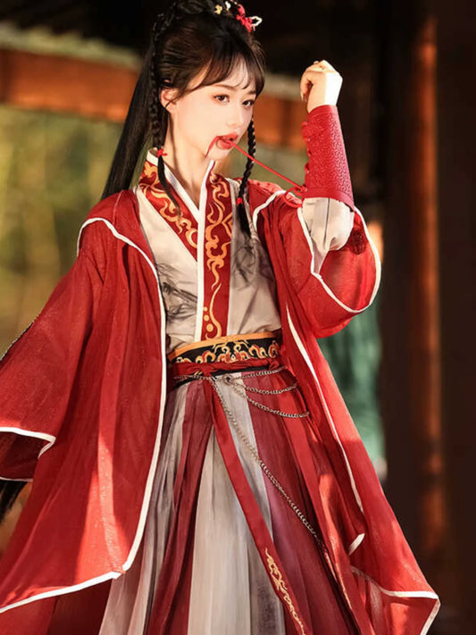 Wei Jin Dynasty Qiyao Ruqun Hanfu | Soft Tunes 绕指柔