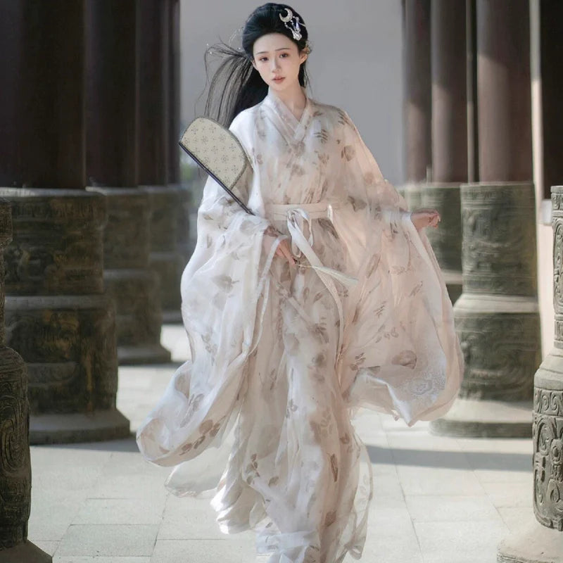 Wei Jin Dynasty Qiyao Ruqun Hanfu | Zhiqiu