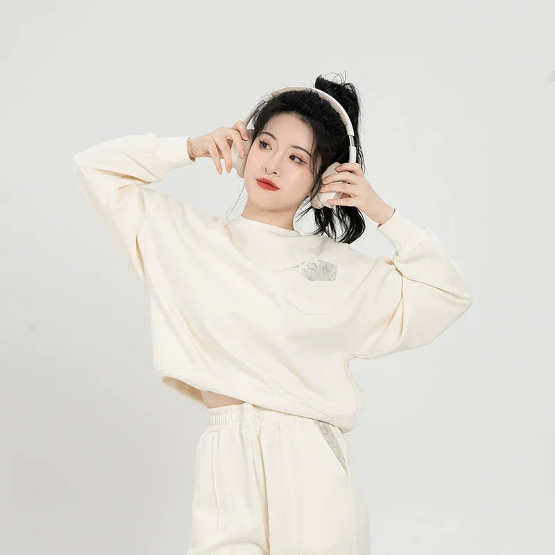 Ming Dynasty Modern Hanfu Mamianqun Outfit - Blooming Lotus 金莲宝相