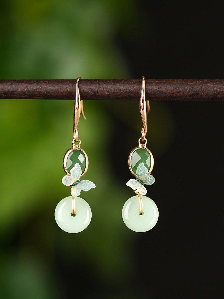 Dancing of the Butterflies Earrings | Cheongsam Jewelry