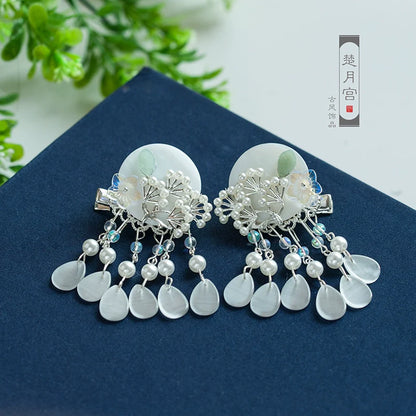 Hair Clips: Moon Fleur
