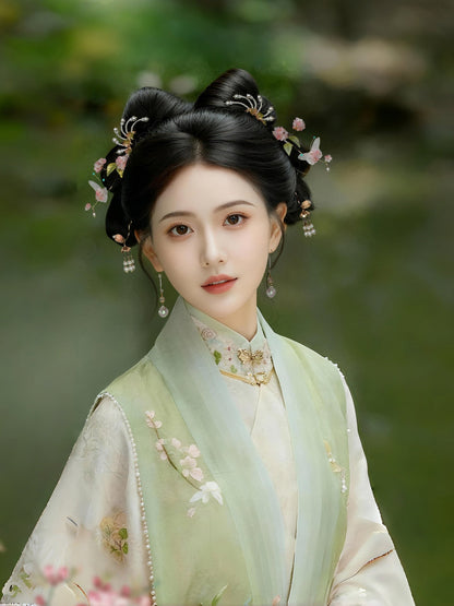 Pink Petal Earrings | Hanfu Jewelry