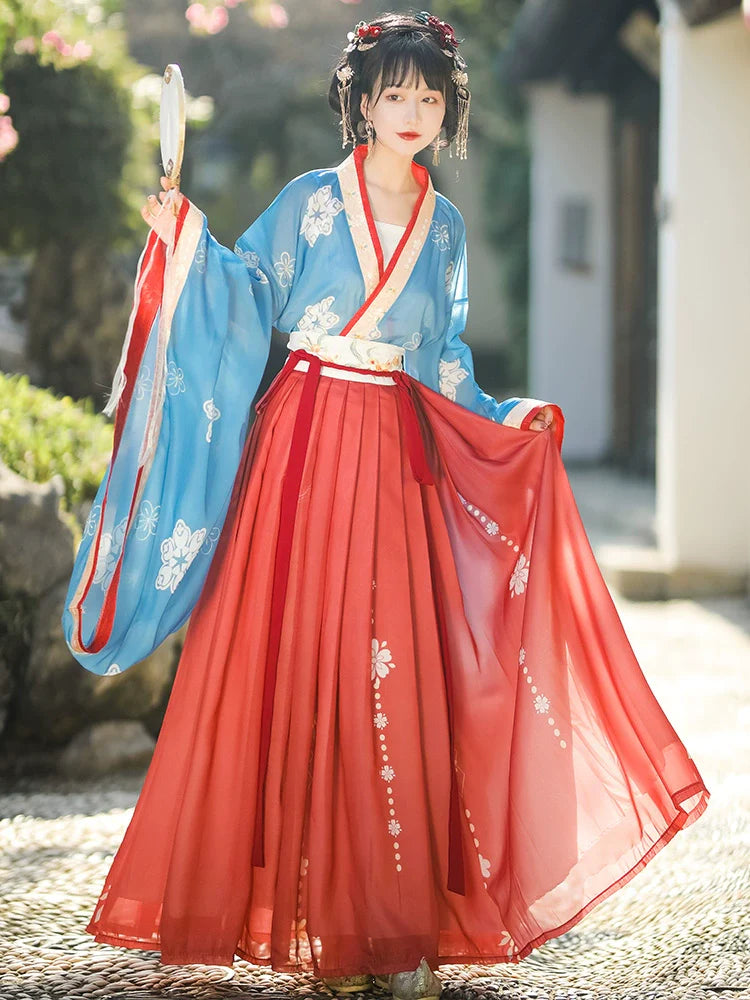 Wei Jin Dynasty Qiyao Ruqun Hanfu | Talia